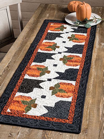 Put This Fun Runner On Display Every Fall Quilting Digest