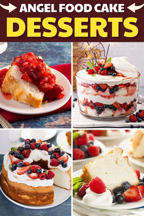 25 Easy Angel Food Cake Desserts Insanely Good