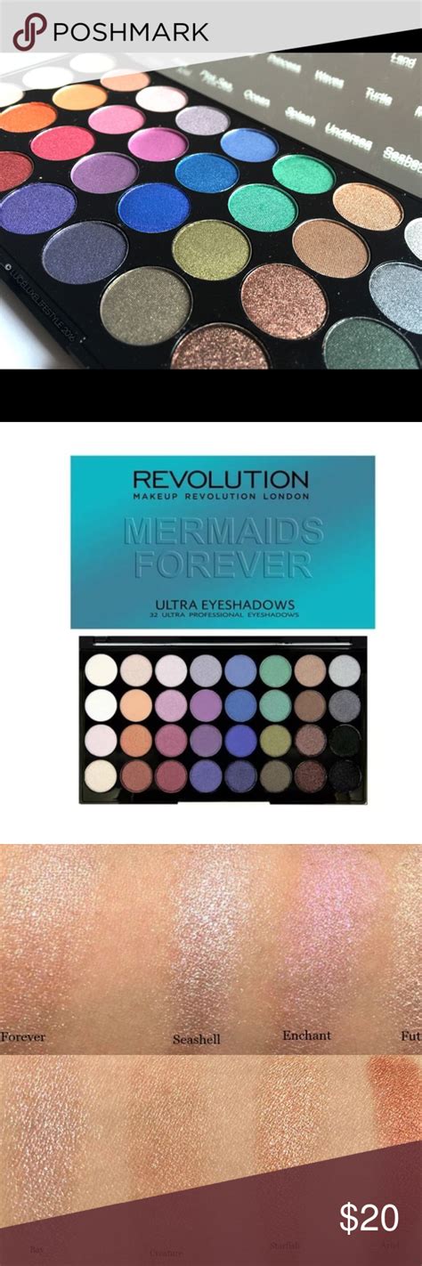 Mermaids Forever Palette Nwt Makeup Revolution Mermaids Forever