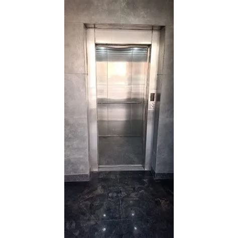 6 Persons Stainless Steel Passenger Elevator At 820000 00 Inr In