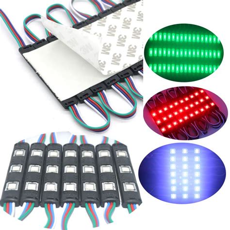 Smd Led Module Light Led Black Rgb Injection Back Lights With Lens