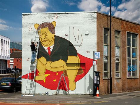 POOh mural | Xi Jinping Winnie the Pooh Comparisons | Know Your Meme