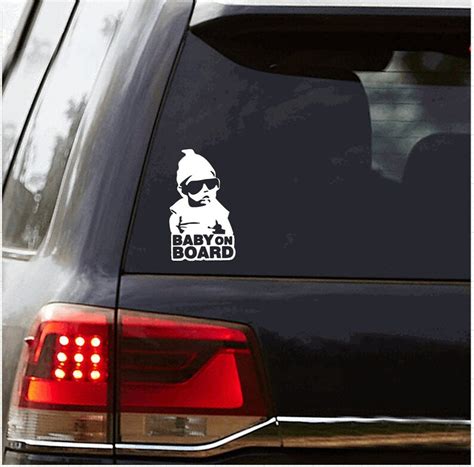 Baby On Board Hangover Baby Carlos Car Decal Etsy