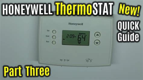 Honeywell Thermostat Rth B User Manual