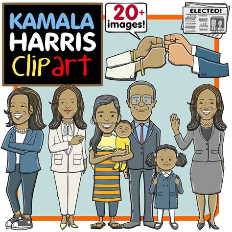 Kamala Harris Clip Art Etsy