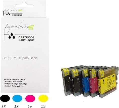 Improducts Inkt Cartridges Alternatief Brother Lc Multi