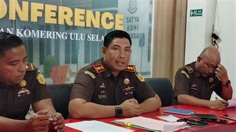 Kejari Tetapkan Tersangka Kasus Korupsi Anggaran Sampah Dlh Oku Selatan