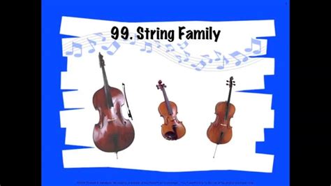 The String Family | MusicplayOnline