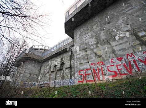 Berlin Germany The Second World War Humboldthain Flak Tower At