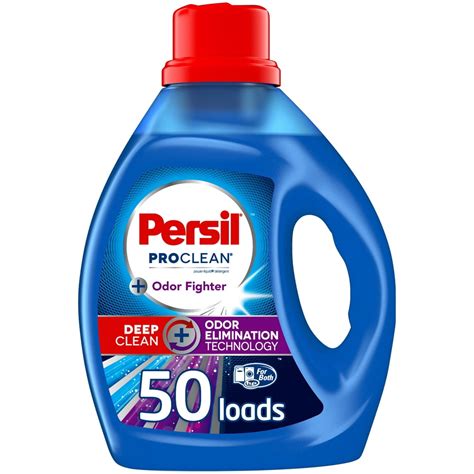 Persil Proclean Liquid Laundry Detergent Odor Fighter 100 Ounce 50