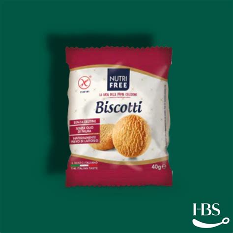 BISCOTTI Nutrifree Senza Lattosio Senza Glutine 40 G CT 10 Pz