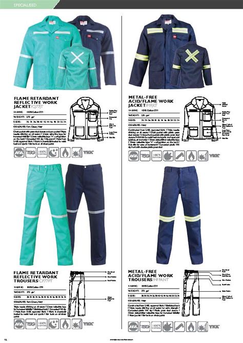 Jonsson Workwear | Products | | Harrismith, , Free State