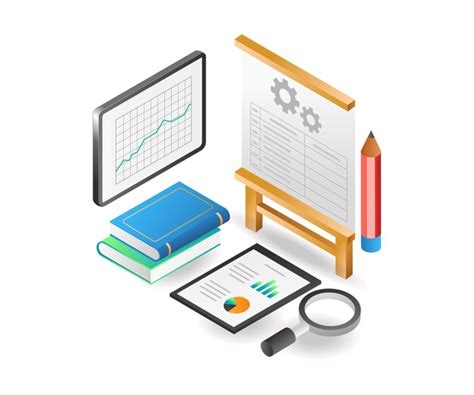 Premium Vector Flat Isometric Concept Illustration Database Analyst