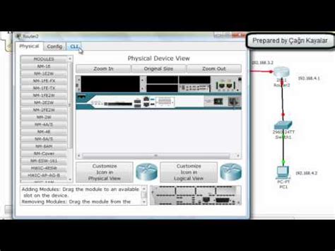 Packet Tracer Basic Cisco Router Configuration On Vimeo