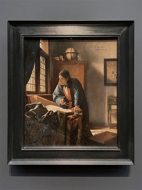 RMA 0033 De Geograaf Johannes Vermeer 1669 Olieverf 53 Flickr