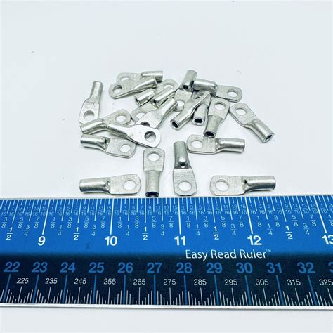 300 BURNDY YAV10 12 10 AWG 8 10 STUD HD CRIMP RING LUGS Terminals For