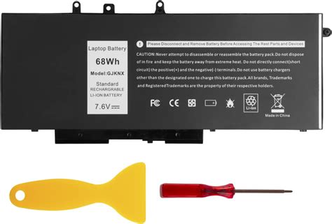 Amazon Gjknx V Wh Battery For Dell Latitude