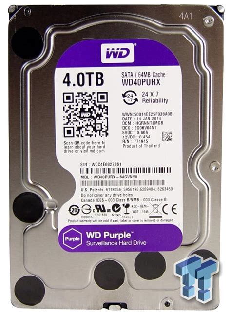 Western Digital Purple Surveillance Storage 4TB HDD Review