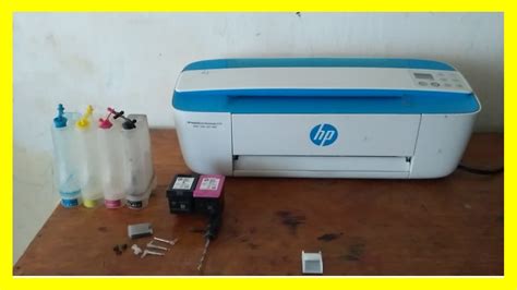 Instalación de tinta continua para impresora hp YouTube