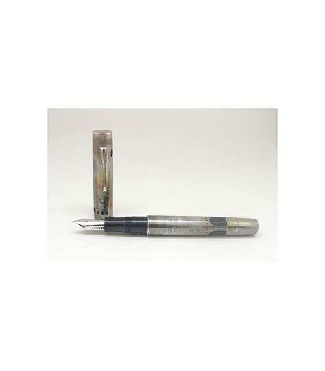 Omas Limited Edition Sterling Silver Brescia Fountain Pen