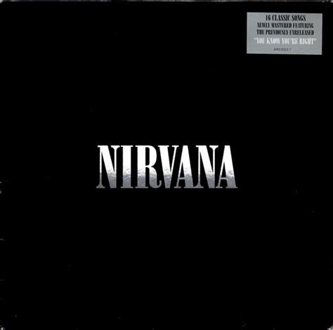 Nirvana Greatest Hits Album