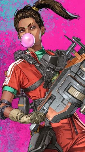 Rampart Apex Legends Video Game Hd Phone Wallpaper Rare Gallery