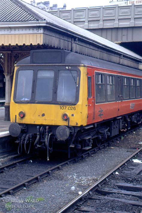 Class 107 Dmu At Edinburgh Waverley