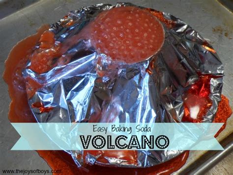 Baking Soda Volcano Recipe | Dandk Organizer