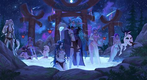 Nise Loftsteinn Night Elf World Of Warcraft Games Erotic