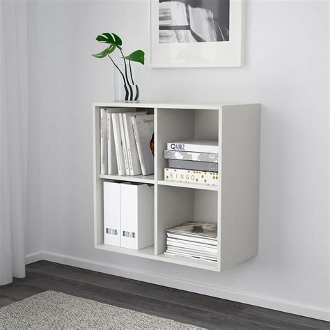 Eket Wall Mounted Shelf Unit Light Gray Ikea