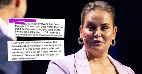 Tennis Star Jelena Dokic Hits Back At Online Trolls And Body Shamers