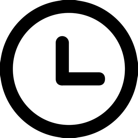 Linefontsymboltrademarkiconcirclelogoclip Artblack And White