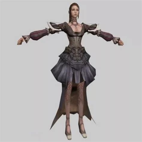 Fantasy Woman Character Character Ücretsiz 3d Model Ma MB Open3dModel