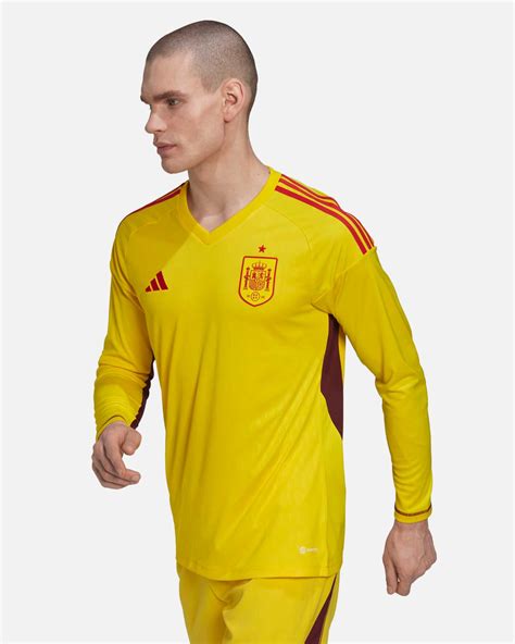 Camiseta 1ª España para el Mundial Qatar 2022 Portero para Hombre