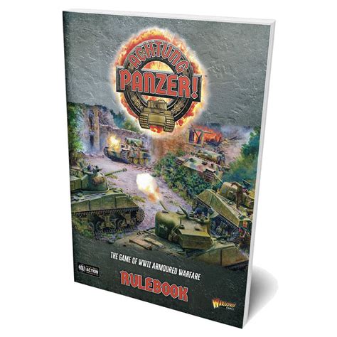 Achtung Panzer!: Rulebook | Tabletop Miniatures | Miniature Market