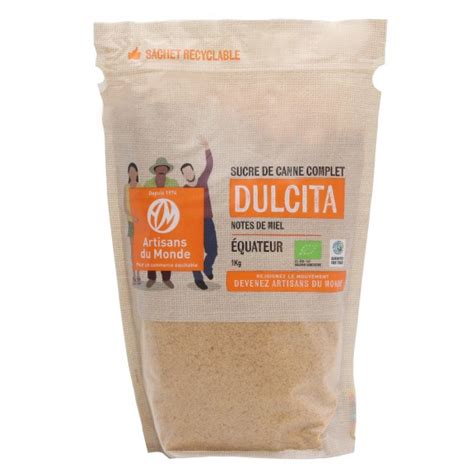 Sucre Dulcita Bio 1kg Artisans Du Monde