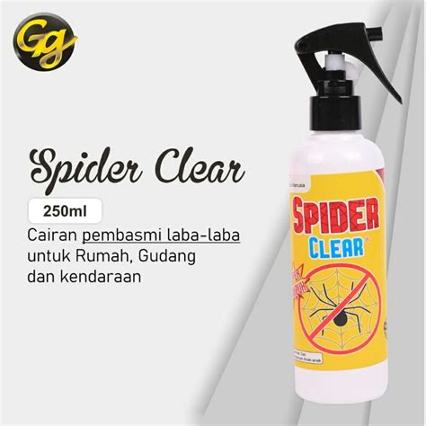 Jual SPIDER CLEAR PEMBASMI LABA LABA ULAT DAN SERANGGA LAINNYA 250ml