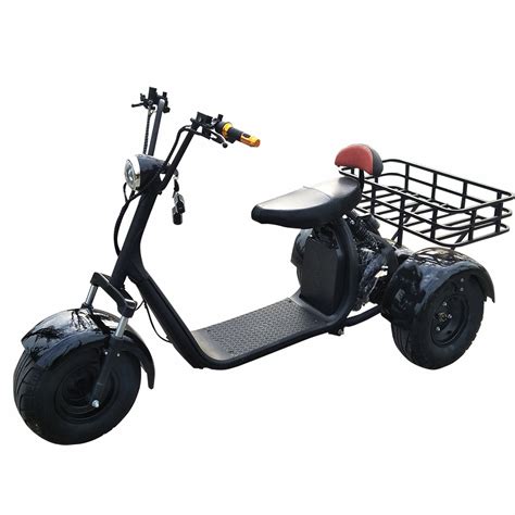 Us Eu Warehouse Three Wheel Electric Passenger Tricycle For Adults Dual