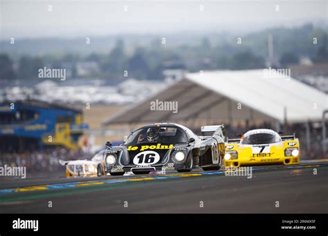 Le Mans Frankreich Juni Rondeau M B Ford Cosworth Gefahren