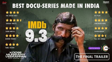 Koose Munisamy Veerappan The Final Trailer A Zee Documentary