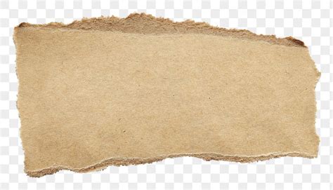 Ripped Paper Png Brown Collage Premium Png Rawpixel