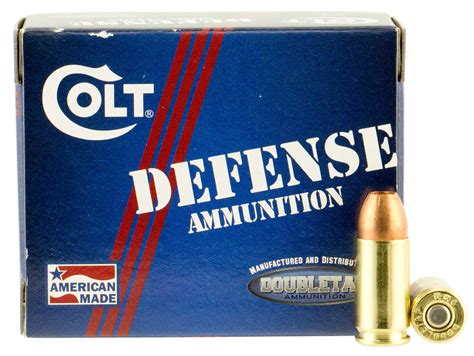 Colt Ammo M Ct Defense Mm Luger Gr Jacketed Hollow Point Jhp