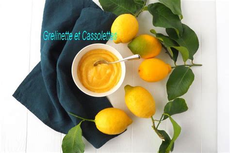 Mon délicieux Lemon Curd Express et sans Beurre Grelinette et