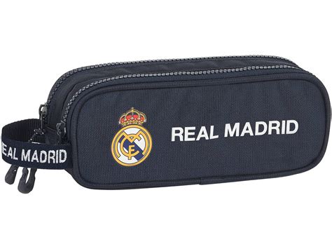 Estuche Portatodo Doble Real Madrid Safta Juguetilandia