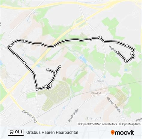 Ol1 Route Schedules Stops Maps Ortsbus Haaren Haarbachtal Updated