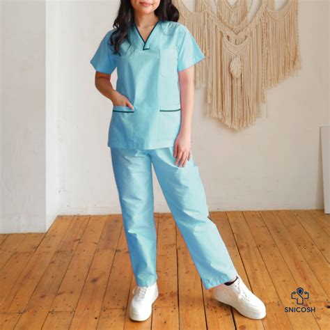 Snicosh Premium Cotton Scrub Suit Set Essential Collection Lazada Ph