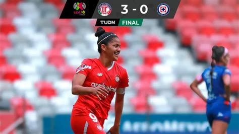 Liga MX Femenil Toluca Golea Al Cruz Azul Y Lo Deja Sin Liguilla