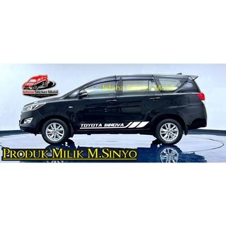 Jual Promo Stiker Mobil Toyota Innova Cutting Sticker Mobil Innova List