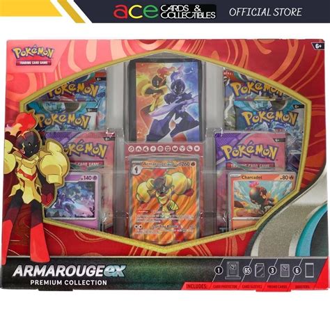 Pokemon Tcg Armarouge Ex Premium Collection Box Shopee Malaysia