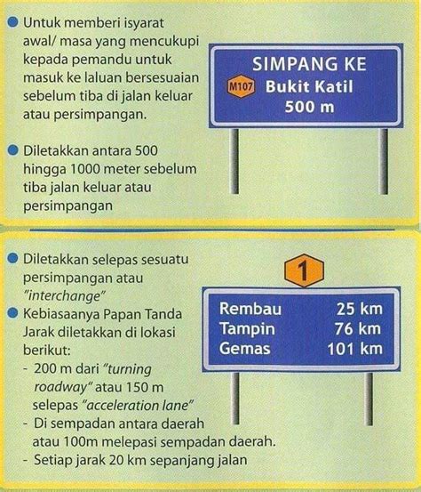 Papan Tanda Jalan Raya Dan Fungsinya Detail Papan Tanda Jalan Raya My